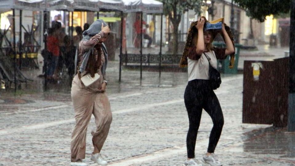 Bu bölgeler için sağanak yağmur uyarısı