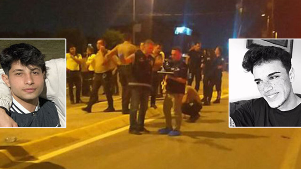 Polisten kaçıyordu... 2 genç yola savruldu!