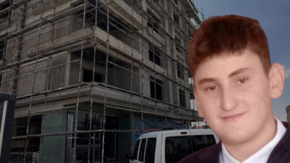 15 yaşında inşaatta çalışırken hayatını kaybetti!
