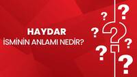 Haydar isminin anlamı nedir?