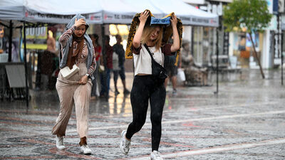 Bu bölgeler için kuvvetli sağanak uyarısı