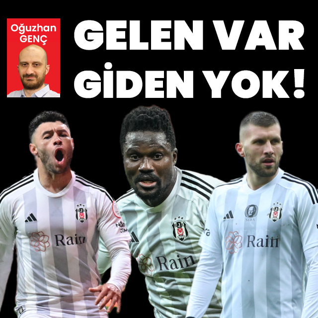 Gelen var, giden yok!