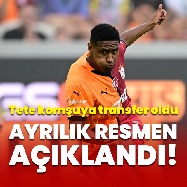 Galatasaray'da ayrılık!