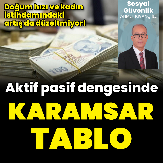 Aktif pasif dengesinde karamsar tablo