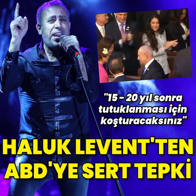 Haluk Levent'ten sert tepki