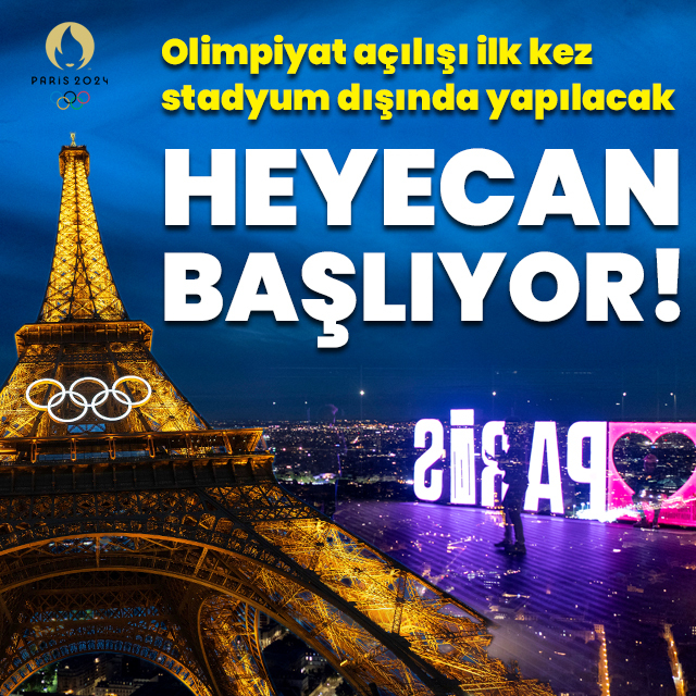 Sporun kalbi Paris'te atacak