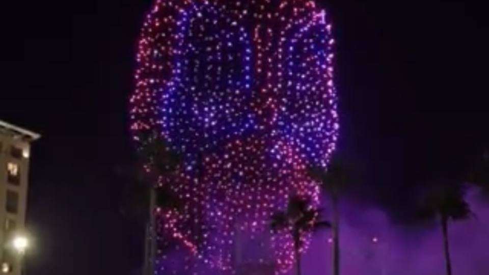 Deadpool & Wolverine'den drone şov