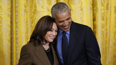 Obama'dan Harris'e destek
