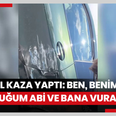 Çakal kaza yaptı: Ben, benim vurduğum abi ve bana vuranlar