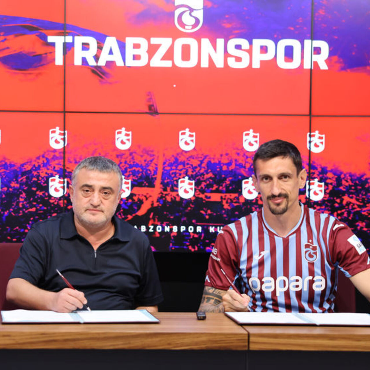 Trabzonspor'dan Savic'e imza töreni!