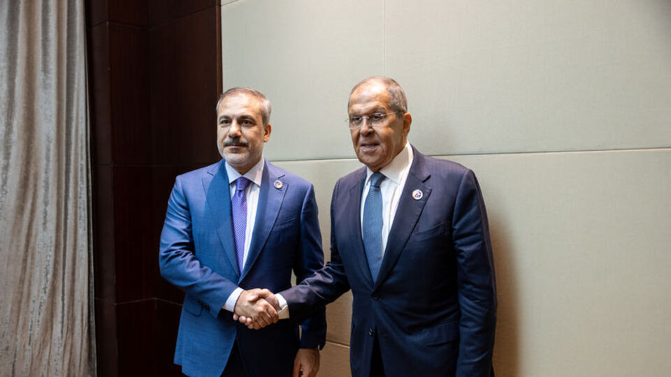 Bakan Fidan Lavrov ile görüştü