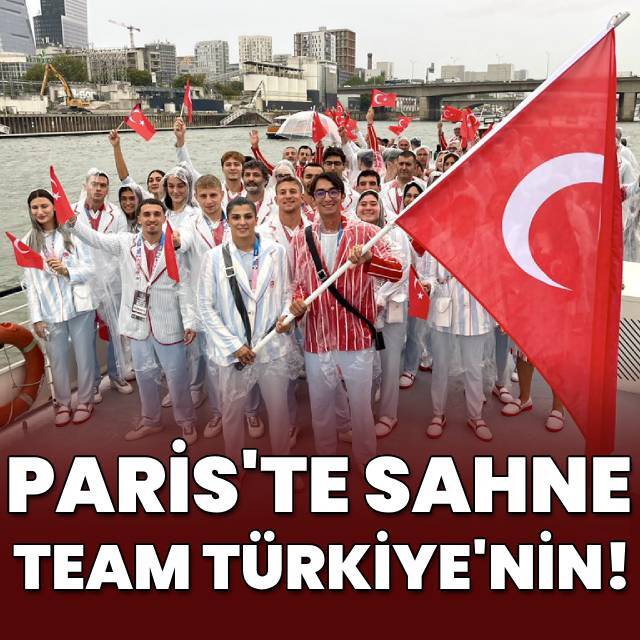Paris'te sahne Team Türkiye'nin!