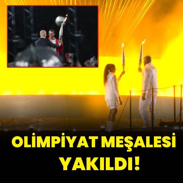 Olimpiyat meşalesi yakıldı!