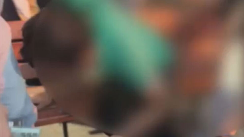 Parkta kadını taciz etti! Vatandaş fark etti!