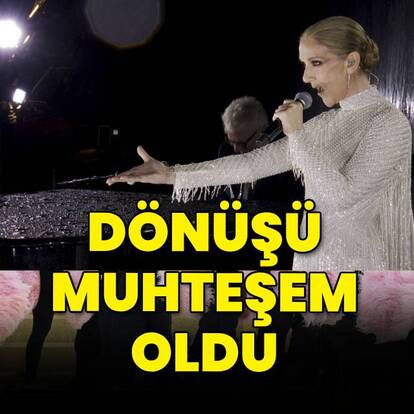 Dönüşü muhteşem oldu