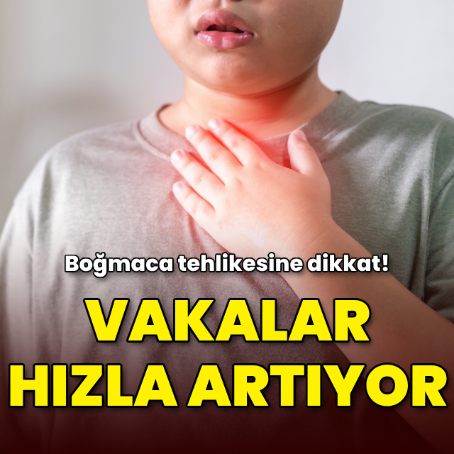 Boğmaca tehlikesine dikkat! Vakalar hızla yayılıyor
