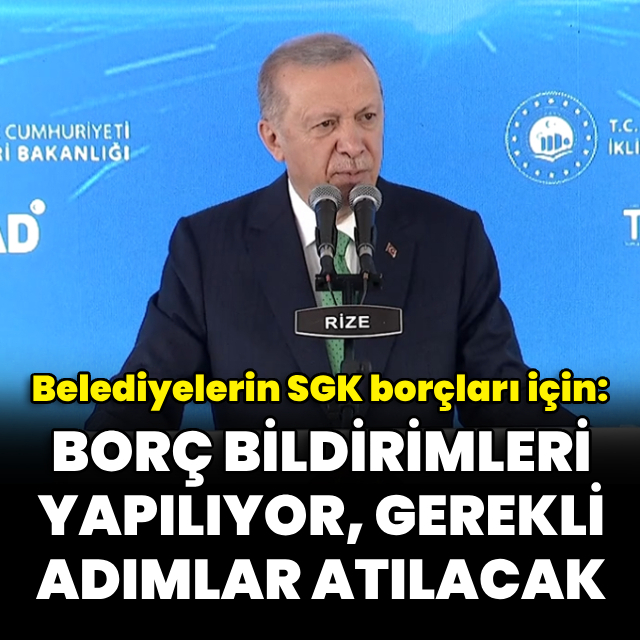 "Bildirimler yapılıyor, gerekli adımlar atılacak"