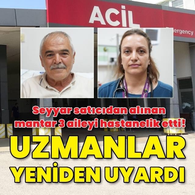 12 kişi mantardan zehirlendi