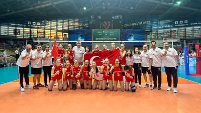U16 Kadın Voleybol Takımı, Balkan şampiyonu!