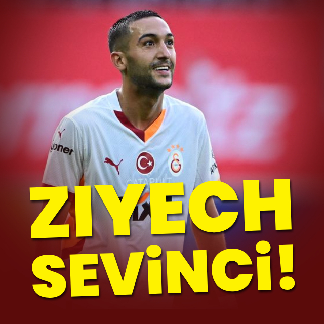Ziyech sevinci!