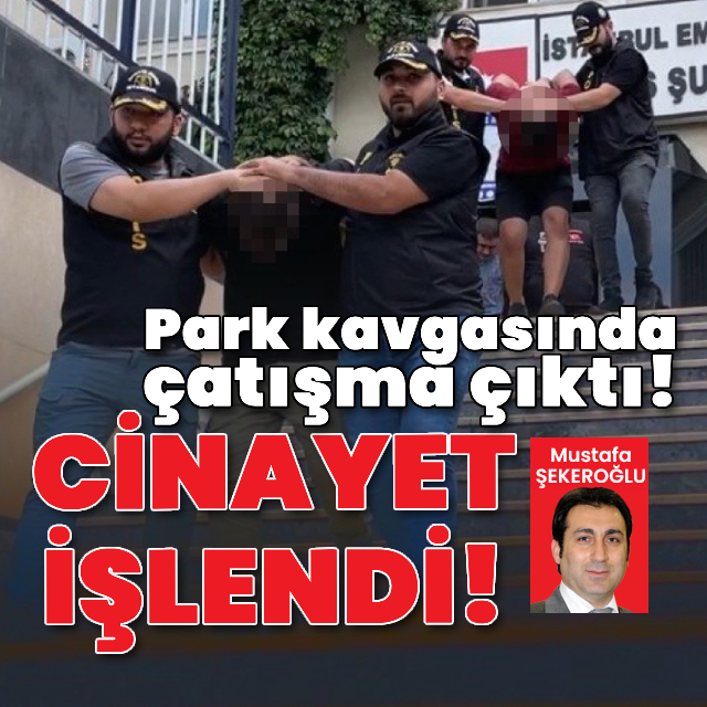 Park kavgasında çatışma çıktı! Cinayet işlendi