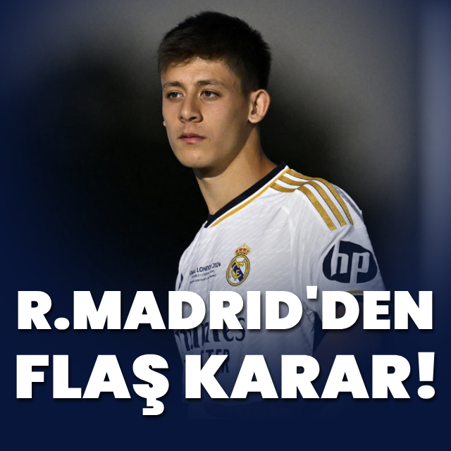 Real Madrid'den flaş karar!