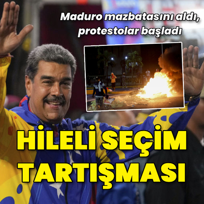 Venezuela'da "hileli seçim" tartışması!