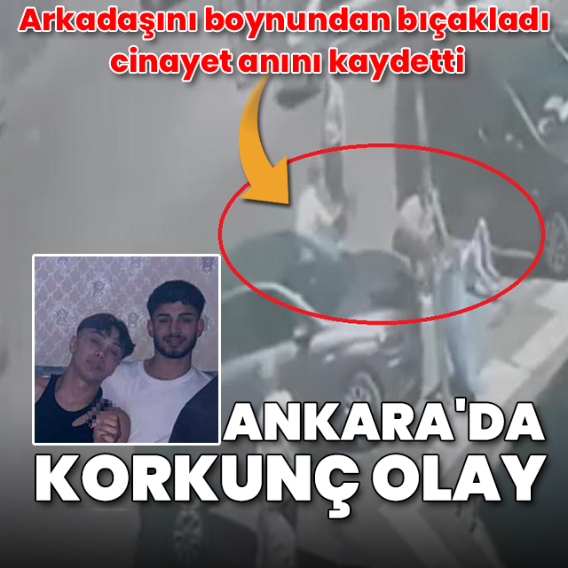 Kız arkadaşına mesaj atan arkadaşını öldürüp kanlar içinde videosunu çekti