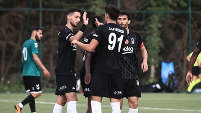 Beşiktaş son maçında galip!