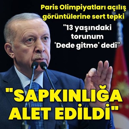 Olimpiyatların açılışına sert tepki