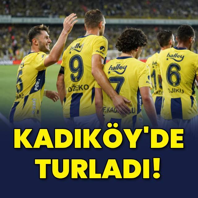 Fenerbahçe, Kadıköy'de turladı!