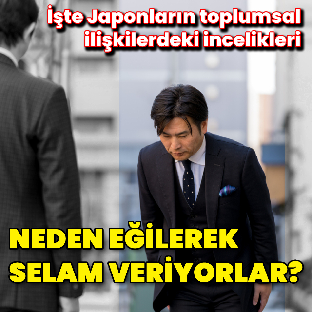 Japonlar neden eğilerek selam veriyor?