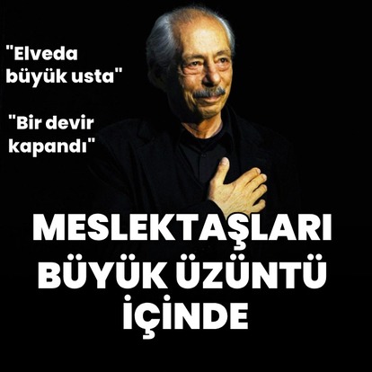 Meslektaşları büyük üzüntü içinde