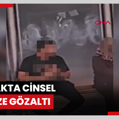 Görüntüleri sosyal medyada paylaşıldı; 'cinsel taciz'den gözaltına alınd