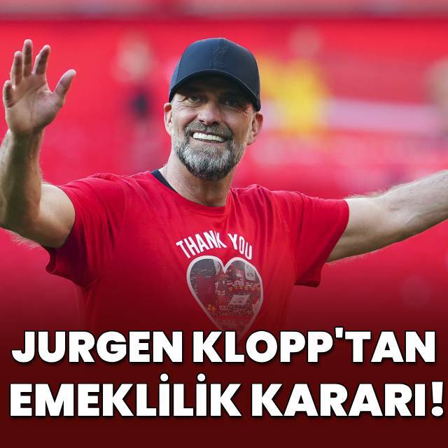Jürgen Klopp'tan emeklilik kararı!