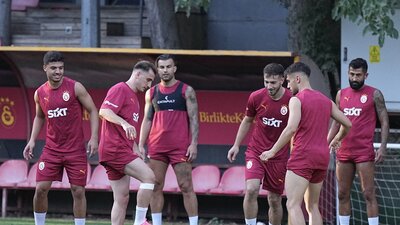 Galatasaray'da Süper Kupa hazırlığı!