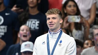 Leon Marchand'dan olimpiyat rekoru!