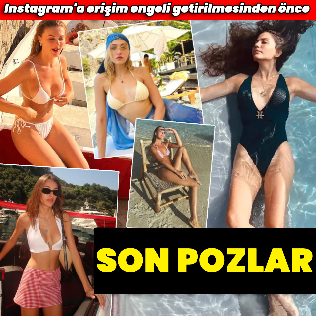 Ünlülerin son tatil paylaşımları