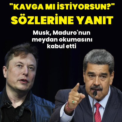 Musk, Maduro'nun meydan okumasını kabul etti