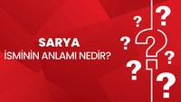Sarya İsminin Anlamı Nedir?