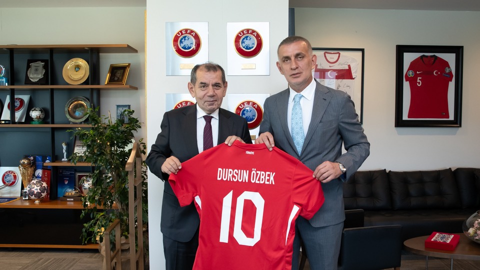 Özbek'ten Hacıosmanoğlu'na ziyaret