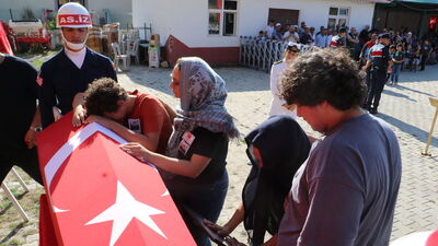 Somali'de şehit düşmüştü! Göz yaşlarıyla uğurlandı