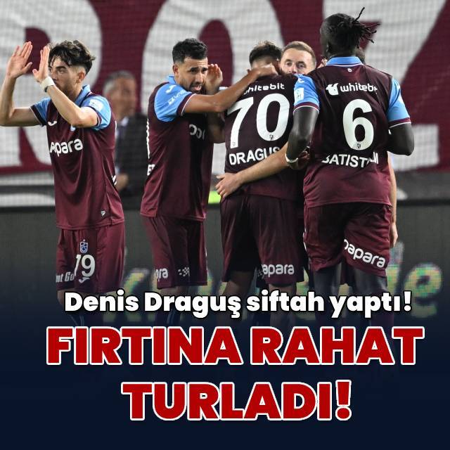 Trabzonspor rahat turladı!
