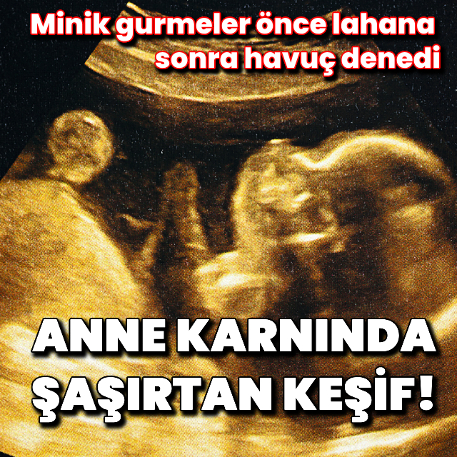 Anne karnında şaşırtan keşif!