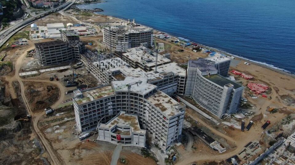 Trabzon Şehir Hastanesi'nde sona doğru!