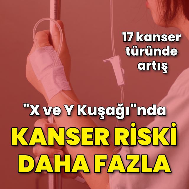 "X ve Y Kuşağı"nda kanser riski daha fazla