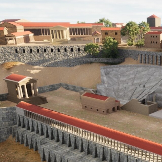 Bergama dijital olarak inşa edildi