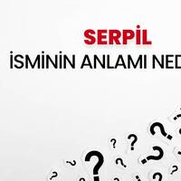 Serpil isminin anlamı nedir?