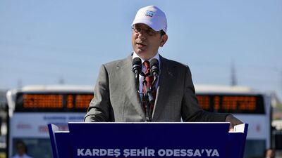 İBB, 10 otobüsü Ukrayna'ya hibe etti