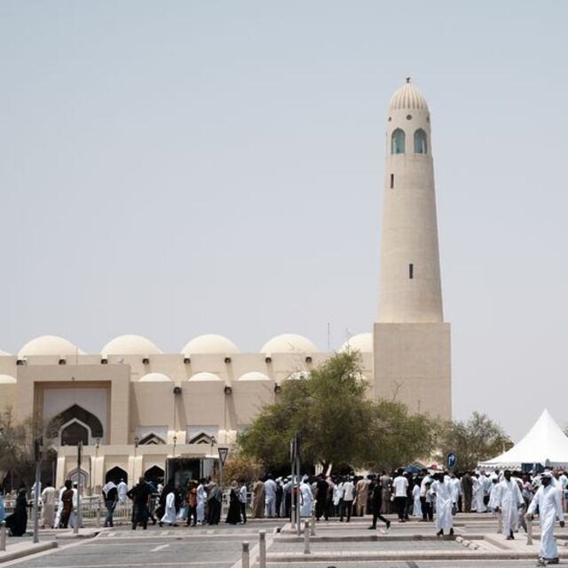 Haniye için Doha'da cenaze töreni